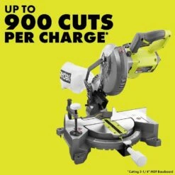 Ryobi ONE+ 18V Cordless 2-Tool Combo Kit With 7-1/4 In. Compound Miter Saw And AirStrike 18-Gauge Brad Nailer (Tools Only) -Ryobi Store ryobi power tool combo kits p553 p321 40 1000