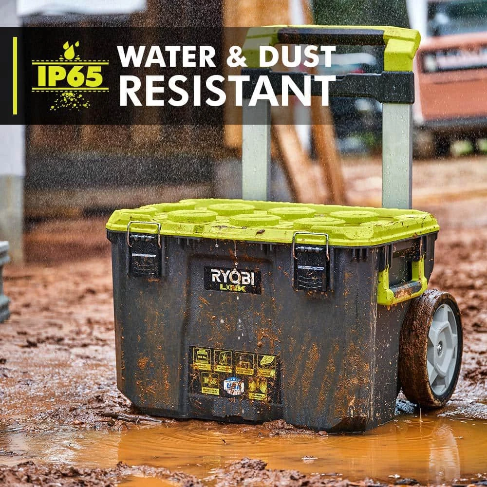 Ryobi ONE+ 18V Cordless 6-Tool Combo Kit With 1.5 Ah Battery, 4.0 Ah Battery, Charger, And LINK Rolling Tool Box 11 Ryobi ONE+ 18V Cordless 6-Tool Combo Kit With 1.5 Ah Battery, 4.0 Ah Battery, Charger, And LINK Rolling Tool Box - Image 11