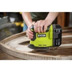 Ryobi ONE+ 18V Cordless 2-Tool Combo Kit With Random Orbit Sander And Corner Cat Finish Sander (Tools Only) -Ryobi Store ryobi power tool combo kits pcl406b pcl416b 77 1000
