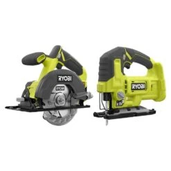 Ryobi ONE+ 18V Cordless 2-Tool Combo Kit With 5-1/2 In. Circular Saw And Jig Saw (Tools Only)