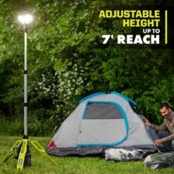 Ryobi ONE+ 18V Cordless Hybrid 2-Tool Combo Kit With Tri-Power Tripod Light And WHISPER SERIES 7-1/2 In. Fan (Tools Only) -Ryobi Store ryobi power tool combo kits pcl691b pcl811b 1d 1000