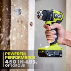 Ryobi ONE+ HP 18V Brushless Cordless Compact 1/2 In. Drill And Impact Driver Kit With (2) 1.5 Ah Batteries, Charger, And Bag -Ryobi Store ryobi power tool combo kits psbck102k2 1d 1000