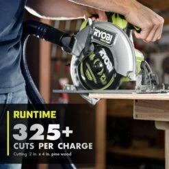 Ryobi ONE+ 18V HP Kit W/(2) 4.0Ah, 2.0Ah Battery, 2-Port Charger, ONE+ Brushless 7-1/4" Circular Saw & ONE+ Brushless Jig Saw -Ryobi Store ryobi power tool combo kits psk023 pblcs300b pbljs01b 66 1000