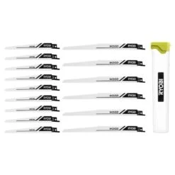 Ryobi Reciprocating Saw Blade Set (15-Piece) -Ryobi Store ryobi reciprocating saw blades a231501 40 1000