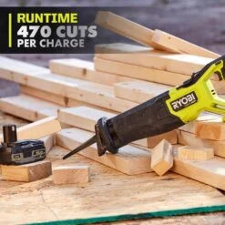 Ryobi ONE+ HP 18V Brushless Cordless Reciprocating Saw Kit With 4.0 Ah HIGH PERFORMANCE EDGE Battery And Charger -Ryobi Store ryobi reciprocating saws pblrs02b pbp1104 pcg004 1d 1000