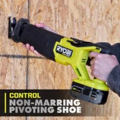 Ryobi ONE+ HP 18V Brushless Cordless Reciprocating Saw Kit With 4.0 Ah HIGH PERFORMANCE EDGE Battery And Charger -Ryobi Store ryobi reciprocating saws pblrs02b pbp1104 pcg004 77 1000