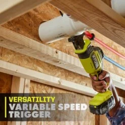 Ryobi ONE+ HP 18V Brushless Cordless Compact One-Handed Reciprocating Saw (Tool Only) 21 Ryobi ONE+ HP 18V Brushless Cordless Compact One-Handed Reciprocating Saw (Tool Only) -Ryobi Store ryobi reciprocating saws psbrs02b 4f 1000