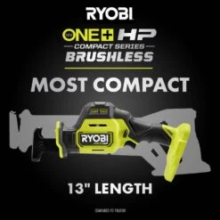 Ryobi ONE+ HP 18V Brushless Cordless Compact One-Handed Reciprocating Saw (Tool Only) 16 Ryobi ONE+ HP 18V Brushless Cordless Compact One-Handed Reciprocating Saw (Tool Only) -Ryobi Store ryobi reciprocating saws psbrs02b a0 1000