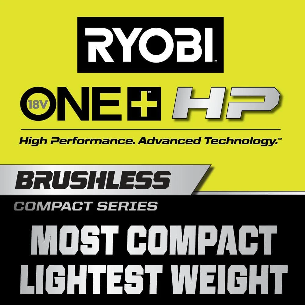 Ryobi ONE+ HP 18V Brushless Cordless Compact One-Handed Reciprocating Saw Kit With 2.0 Ah Battery And Charger 13 Ryobi ONE+ HP 18V Brushless Cordless Compact One-Handed Reciprocating Saw Kit With 2.0 Ah Battery And Charger - Image 13