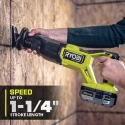 Ryobi ONE+ 18V HIGH PERFORMANCE Kit W/ (2) 4.0 Ah Batteries, 2.0 Ah Battery, 2-Port Charger, & ONE+ HP Brushless Recip Saw -Ryobi Store ryobi reciprocating saws psk023 pblrs01b a0 1000