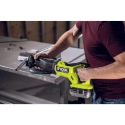 Ryobi ONE+ 18V HIGH PERFORMANCE Kit W/ (2) 4.0 Ah Batteries, 2.0 Ah Battery, 2-Port Charger, & ONE+ HP Brushless Recip Saw -Ryobi Store ryobi reciprocating saws psk023 pblrs01b c3 1000