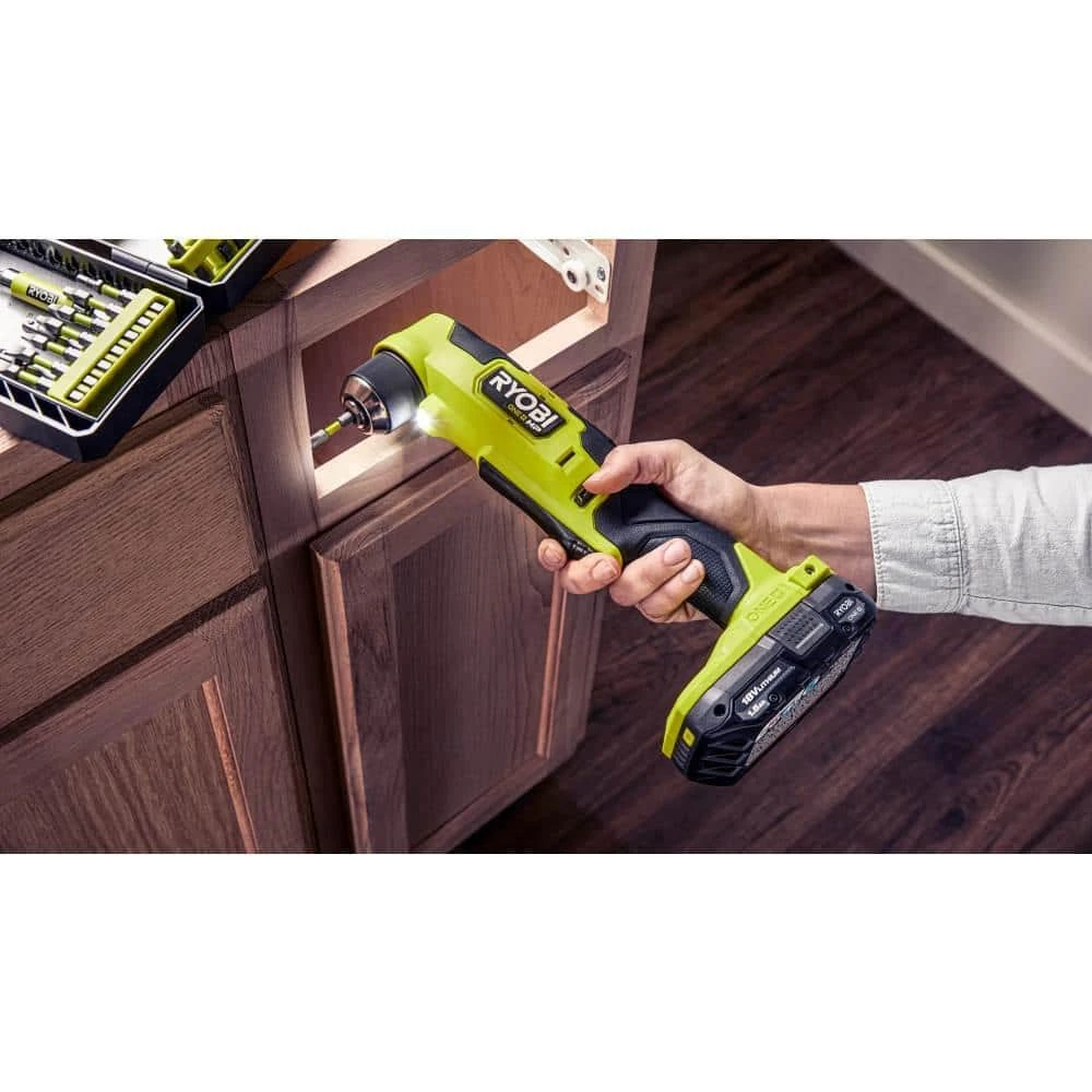Ryobi ONE+ HP 18V Brushless Cordless Compact 3/8 In. Right Angle Drill (Tool Only) 6 Ryobi ONE+ HP 18V Brushless Cordless Compact 3/8 In. Right Angle Drill (Tool Only) - Image 6