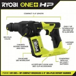Ryobi Store -Ryobi Store ryobi rotary hammers psbrh01b 40 1000