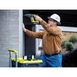 Ryobi ONE+ HP 18V Brushless Cordless Compact 5/8 In. SDS Rotary Hammer (Tool Only) 19 Ryobi ONE+ HP 18V Brushless Cordless Compact 5/8 In. SDS Rotary Hammer (Tool Only) -Ryobi Store ryobi rotary hammers psbrh01b 77 1000
