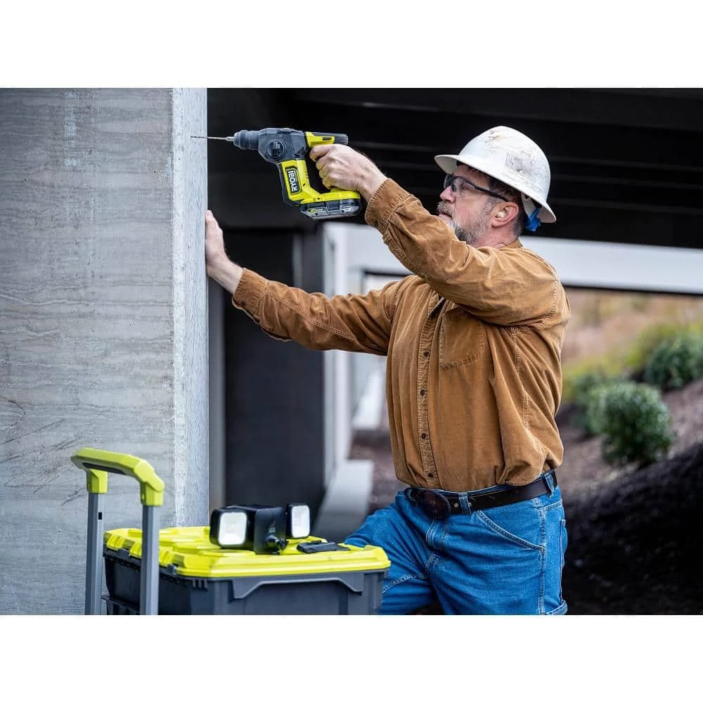 Ryobi ONE+ HP 18V Brushless Cordless Compact 5/8 In. SDS Rotary Hammer (Tool Only) 6 Ryobi ONE+ HP 18V Brushless Cordless Compact 5/8 In. SDS Rotary Hammer (Tool Only) - Image 6