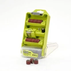 Ryobi Rotary Tool 29-Piece Sanding And Polishing Kit (For Wood, Metal And Plastic) -Ryobi Store ryobi rotary tool accessory kits a90as29 a0 1000