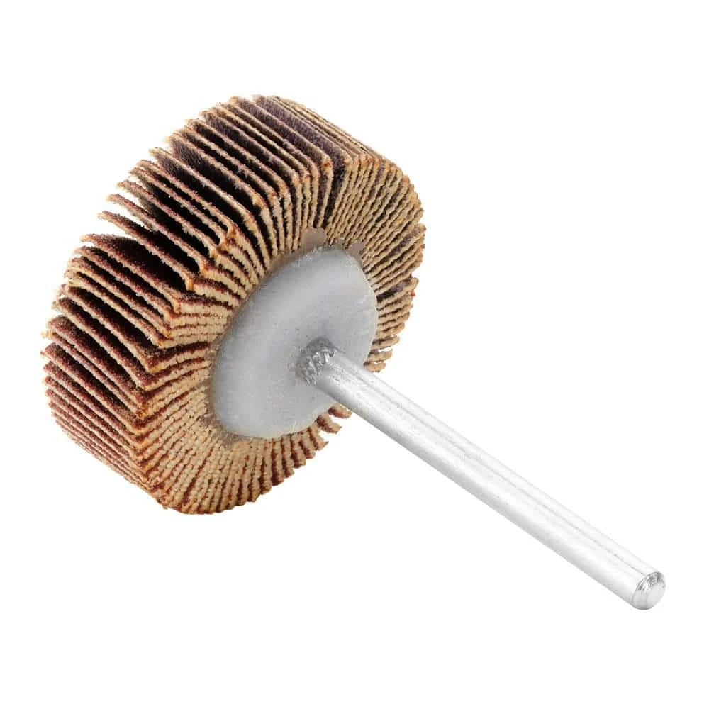 Ryobi Rotary Tool 120 Grit Sanding Flapwheel (For Metal, Plastic And Wood) 3 Ryobi Rotary Tool 120 Grit Sanding Flapwheel (For Metal, Plastic And Wood) - Image 3