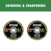 Ryobi Rotary Tool 2-Piece 1-1/2 In. Metal Grinding Wheel