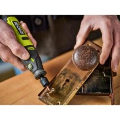 Ryobi Rotary Tool 2-Piece Wire Brush Set (For Metal, Wood, And Plastic) -Ryobi Store ryobi rotary tool wheels a90cp02 c3 1000