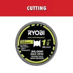 Ryobi Rotary Tool High Performance Diamond Wheel (For Soft Tile Or Masonry Material)
