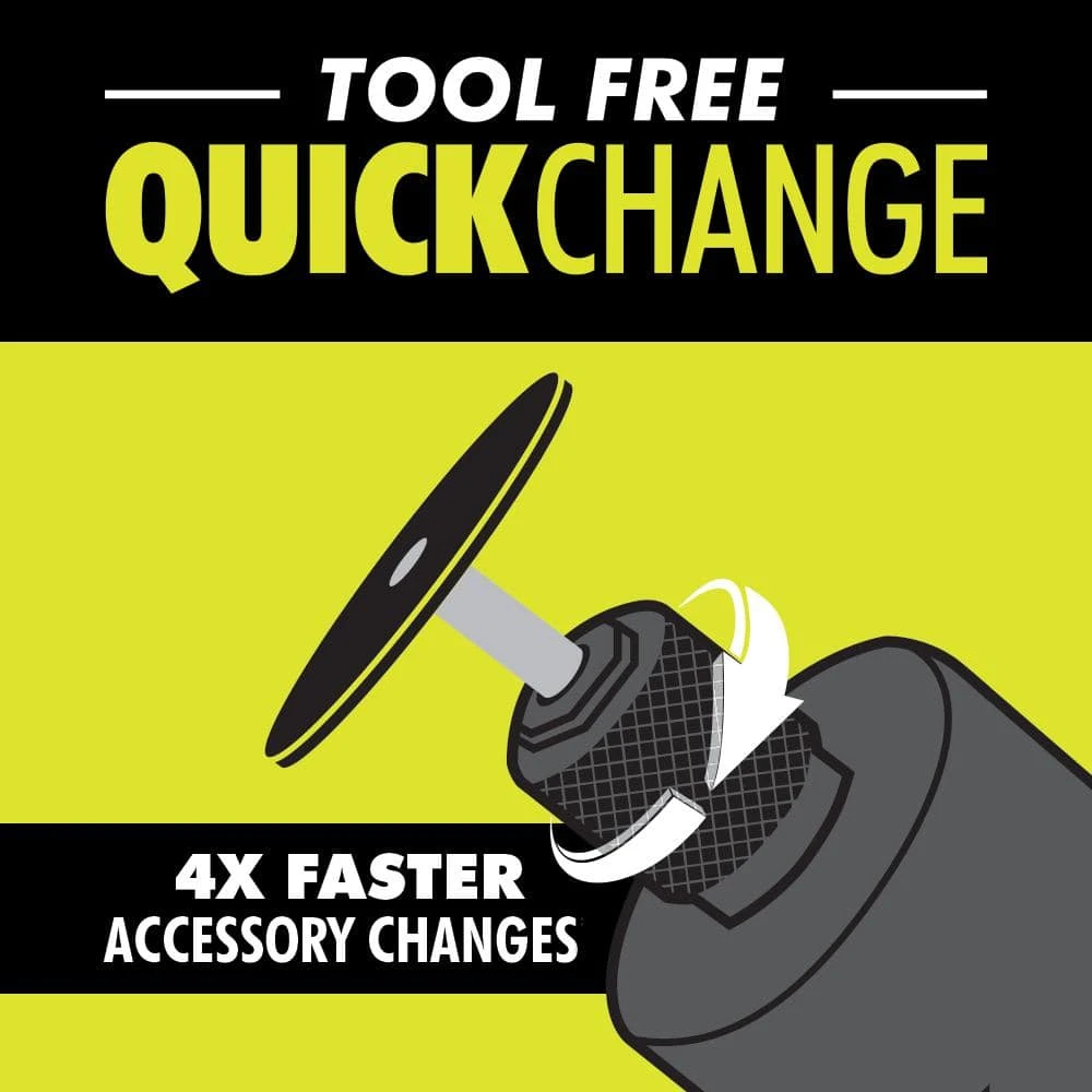 Ryobi USB Lithium Rotary Tool Kit With 2.0 Ah USB Lithium Battery And Charging Cable 11 Ryobi USB Lithium Rotary Tool Kit With 2.0 Ah USB Lithium Battery And Charging Cable - Image 11