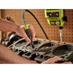 Ryobi ONE+ 18V Cordless Rotary Tool Station (Tool Only) With Rotary Tool 16-Piece Carving And Engraving Kit -Ryobi Store ryobi rotary tools pcl480b a90as16 77 1000