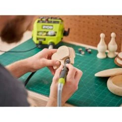 Ryobi ONE+ 18V Cordless Rotary Tool Station Kit With 2.0 Ah Battery And Charger -Ryobi Store ryobi rotary tools pcl480k1 4f 1000