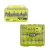 Ryobi 24-Piece Router Bit Set With 15-Piece Shank Carbide Router Bit Set