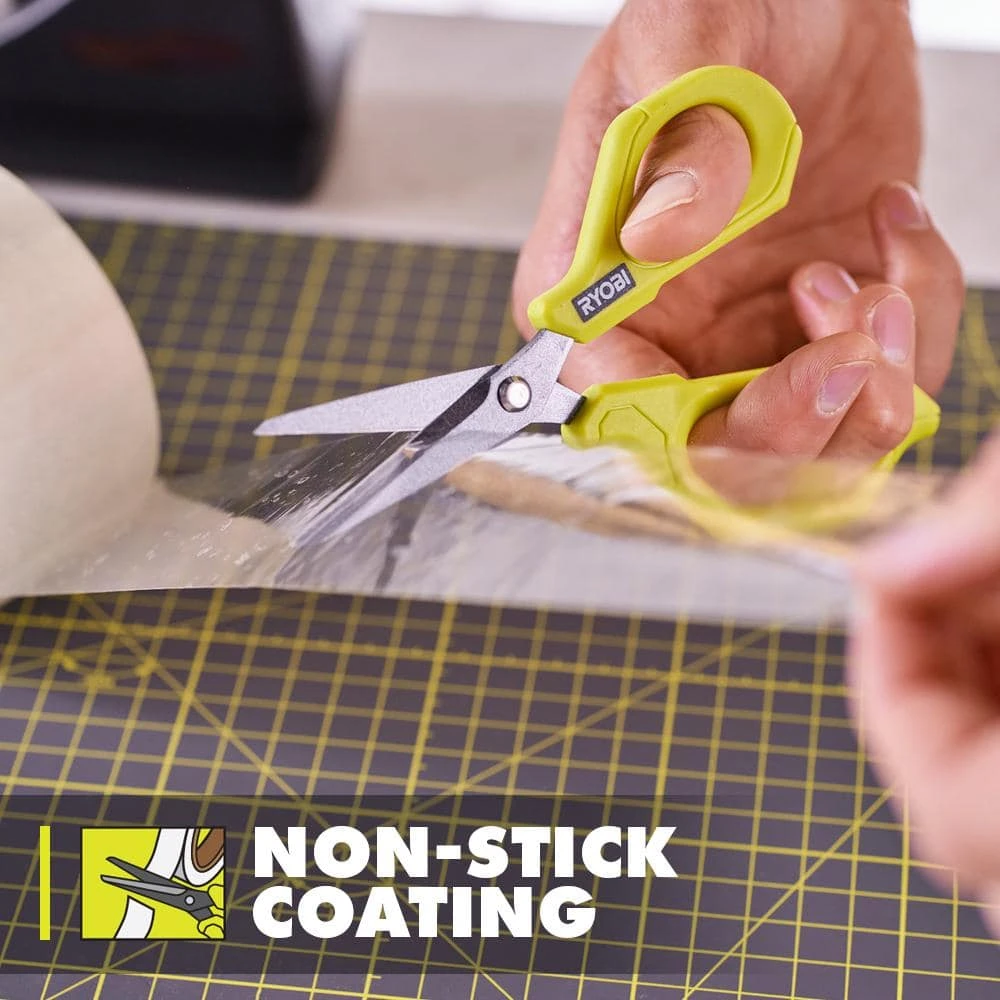 Ryobi Non-Stick Precision Scissors 3 Ryobi Non-Stick Precision Scissors - Image 3