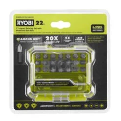 Ryobi 1 In. Diamond Grit Driving Set (22-Piece)