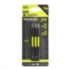 Ryobi 3-1/2 In. Diamond Grit Impact Drive Bits (3-Piece)