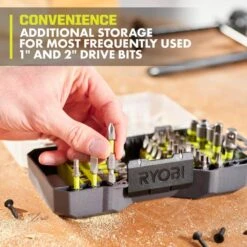 Ryobi Impact Rated Driving Set (50-Piece) -Ryobi Store ryobi screwdriver bits a965001 a0 1000
