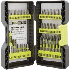Ryobi Impact Rated Screwdriver Drill Bit Kit (40-Piece) 14 Ryobi Impact Rated Screwdriver Drill Bit Kit (40-Piece) -Ryobi Store ryobi screwdriver bits ar2038 1f 1000