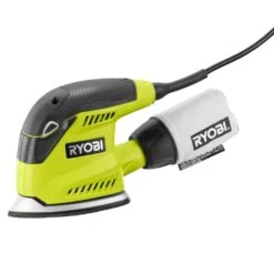 Ryobi 1.2 Amp Corded 5.5 In. Corner Cat Sander With Dust Bag, Sample Sandpaper, And Storage Case -Ryobi Store ryobi sheet sanders cfs1503gk 4f 1000