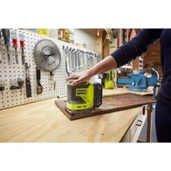 Ryobi ONE+ 18V Cordless 1/4 Sheet Sander (Tool Only) -Ryobi Store ryobi sheet sanders pcl401b 77 1000