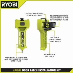Ryobi Door Latch Installation Kit 9 Ryobi Door Latch Installation Kit -Ryobi Store ryobi specialty hand tools a99lm2 40 1000