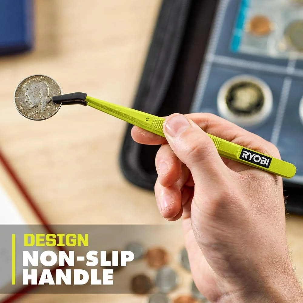 Ryobi 6 In. Silicone Tipped Tweezers 3 Ryobi 6 In. Silicone Tipped Tweezers - Image 3