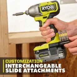 Ryobi RAIL System Accessory Set (3-Piece) With Base, Magnetic Bit Bar Attach, 180° Magnetic Tray, (2) Screws, (4) Impact Bits 20 Ryobi RAIL System Accessory Set (3-Piece) With Base, Magnetic Bit Bar Attach, 180° Magnetic Tray, (2) Screws, (4) Impact Bits -Ryobi Store ryobi specialty power tool accessories a10ra01 66 1000