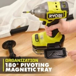 Ryobi RAIL System Accessory Set (3-Piece) With Base, Magnetic Bit Bar Attach, 180° Magnetic Tray, (2) Screws, (4) Impact Bits 18 Ryobi RAIL System Accessory Set (3-Piece) With Base, Magnetic Bit Bar Attach, 180° Magnetic Tray, (2) Screws, (4) Impact Bits -Ryobi Store ryobi specialty power tool accessories a10ra01 a0 1000