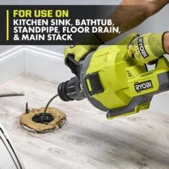 Ryobi 1/4 In. Auger Drum Replacement 35 Ft. Cable -Ryobi Store ryobi specialty power tool accessories a122ad3 40 1000