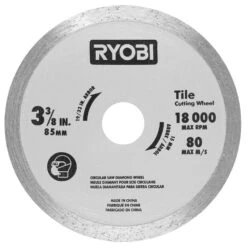 Ryobi 3-3/8 In. Multi-Material Plunge Saw Replacement Blade Set (3-Pack) -Ryobi Store ryobi specialty saw blades a06mm301 1d 1000