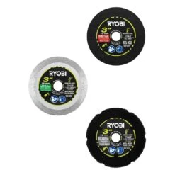 Ryobi 3 In. Multi-Material Cut-Off Wheel Set (3-Pack)