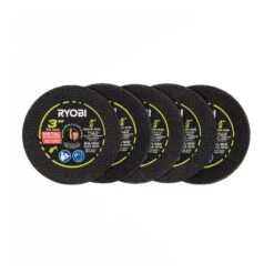 Ryobi 3 In. Aluminum Oxide Cut-Off Wheel Set (5-Piece)