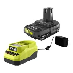 Ryobi ONE+ 18V Cordless Compression Drive 3/8 In. Crown Stapler And 2.0 Ah Compact Battery And Charger Starter Kit 20 Ryobi ONE+ 18V Cordless Compression Drive 3/8 In. Crown Stapler And 2.0 Ah Compact Battery And Charger Starter Kit -Ryobi Store ryobi staplers p317 psk005 66 1000