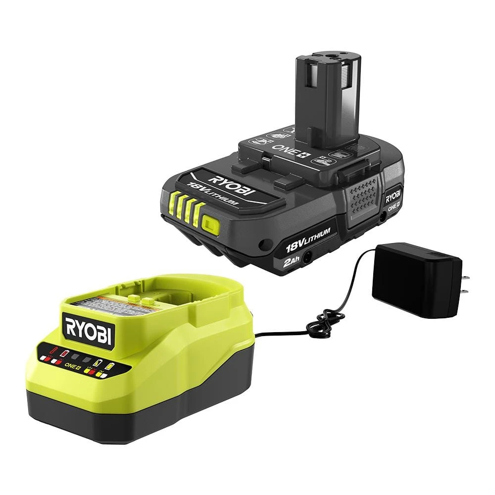 Ryobi ONE+ 18V Cordless Compression Drive 3/8 In. Crown Stapler And 2.0 Ah Compact Battery And Charger Starter Kit 6 Ryobi ONE+ 18V Cordless Compression Drive 3/8 In. Crown Stapler And 2.0 Ah Compact Battery And Charger Starter Kit - Image 6
