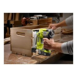 Ryobi ONE+ 18V AirStrike 18-Gauge Cordless Cordless Narrow Crown Stapler -Ryobi Store ryobi staplers p360 77 1000