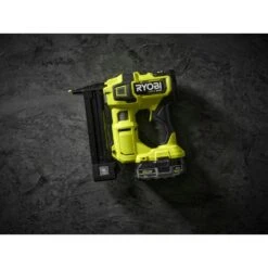 Ryobi ONE+ HP 18V Brushless Cordless 18-Gauge Narrow Crown Stapler (Tool Only) -Ryobi Store ryobi staplers pbl324b 44 1000
