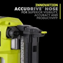 Ryobi ONE+ HP 18V Brushless Cordless 18-Gauge Narrow Crown Stapler (Tool Only) -Ryobi Store ryobi staplers pbl324b c3 1000