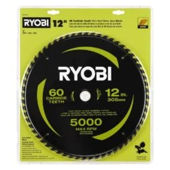 Ryobi 12 In. 60 Carbide Teeth Thin Kerf Miter Saw Blade 13 Ryobi 12 In. 60 Carbide Teeth Thin Kerf Miter Saw Blade -Ryobi Store ryobi table saw blades miter saw blades a181202 66 1000