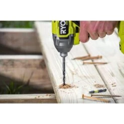 Ryobi Black Oxide Hex Shank Twist Drill Bit Set (25-Piece) -Ryobi Store ryobi twist drill bits a972502 44 1000